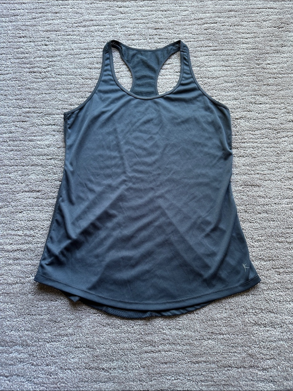 Danskin Charcoal Gray Racerback Tank